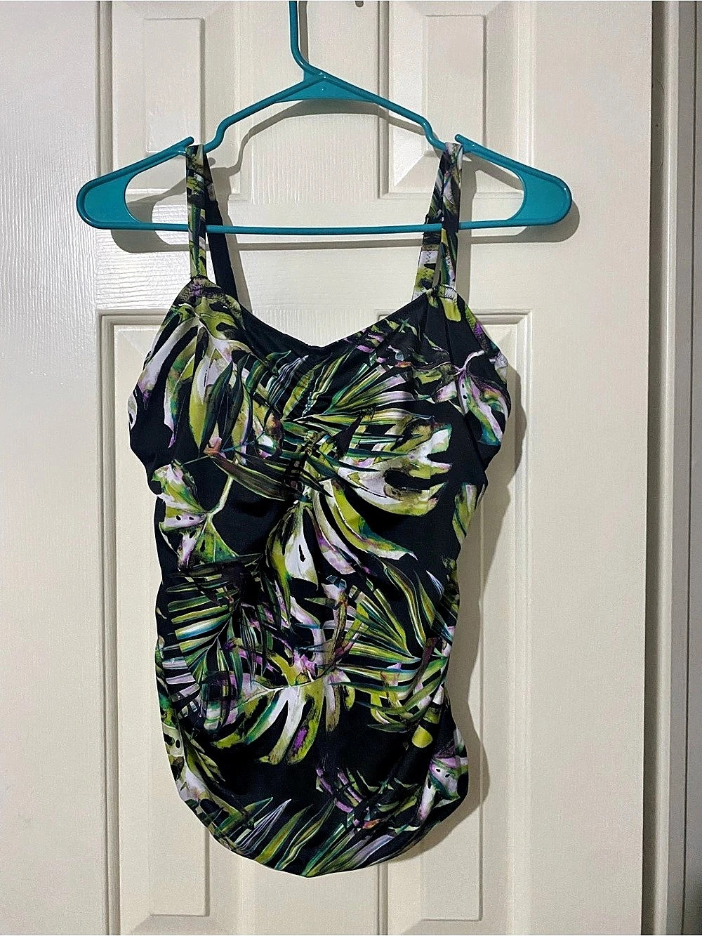 Fantasie FS6764BK Floral One-Piece Swimsuit Medium